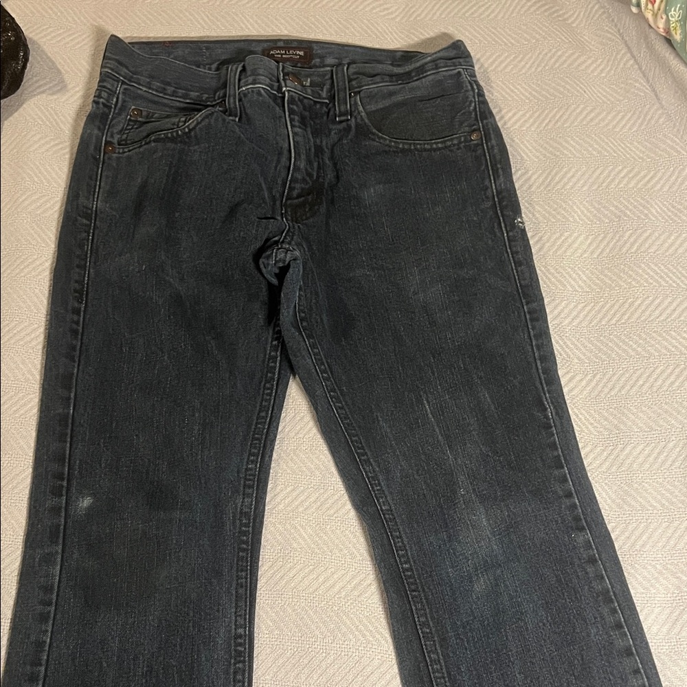 Adam Levine Collection Dark Blue Bootcut Jeans